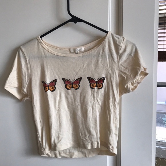 Truly Madly Deeply Tops - Urban Outfitters Truly Madly Deeply Butterfly Top